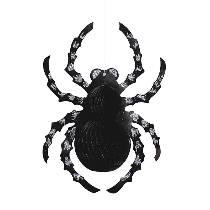 Spider Glitter Hanging Decoration