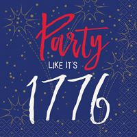Party Like it's 1776 - Beverage Napkins 16ct