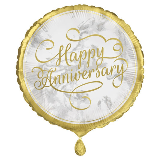 18" Mylar - Gold Anniversary