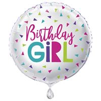 18" Mylar - Birthday Girl