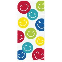 Treat Bags 20ct - Colorful Happy Face
