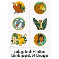 Lion King - Tattoos 24ct