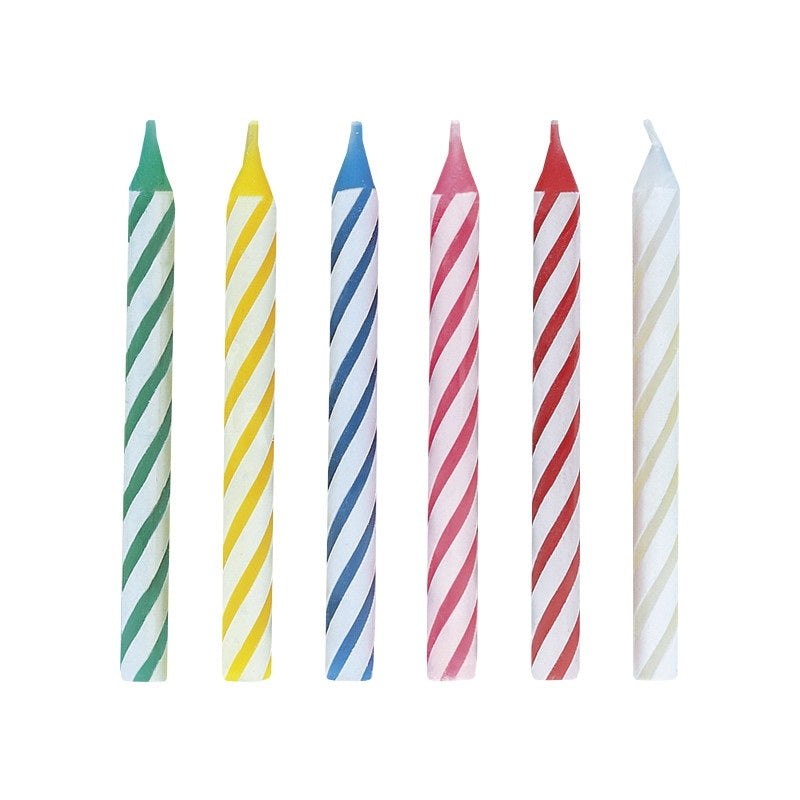 Multicolor Jumbo Candles 12ct