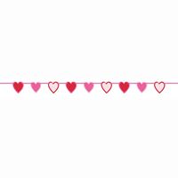 Valentine - Heart Cut Out Banner