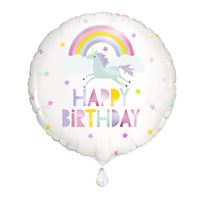 18" Mylar - Rainbow & Unicorn