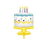 Birthday Cake- 38" Mylar