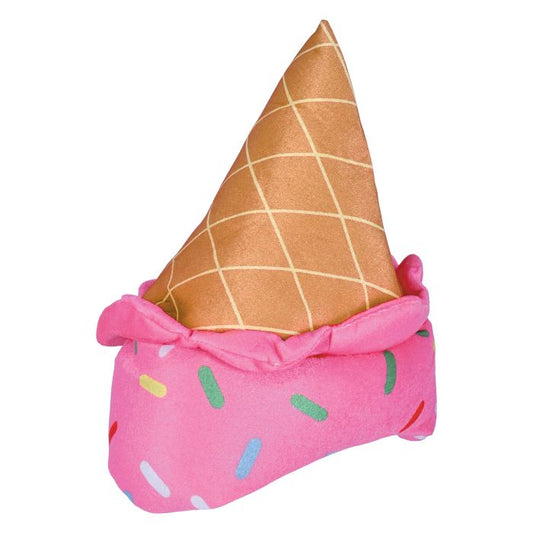 Plush Ice Cream Cone Hat