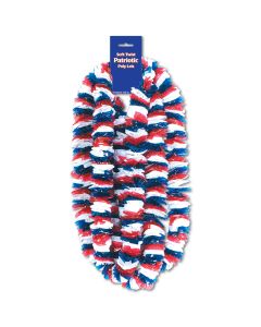 Soft-Twist Patriotic Poly Leis