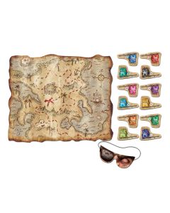 Pirate Treasure Map Party Game
