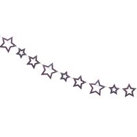 Patriotic - Glitter Star Garland 6 ft
