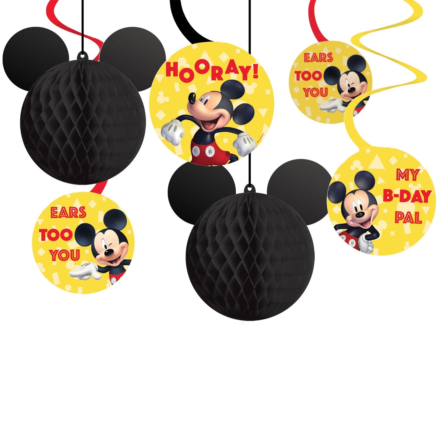 Mickey Mouse Forever - Honeycomb Swirls 12ct