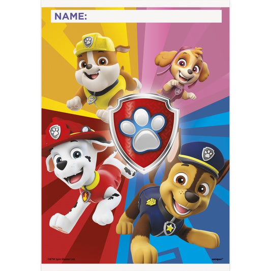 Paw Patrol - Loot Bags 8ct