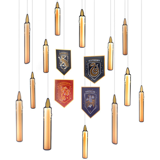 Hogwarts United Hanging Paper Candles - Harry Potter