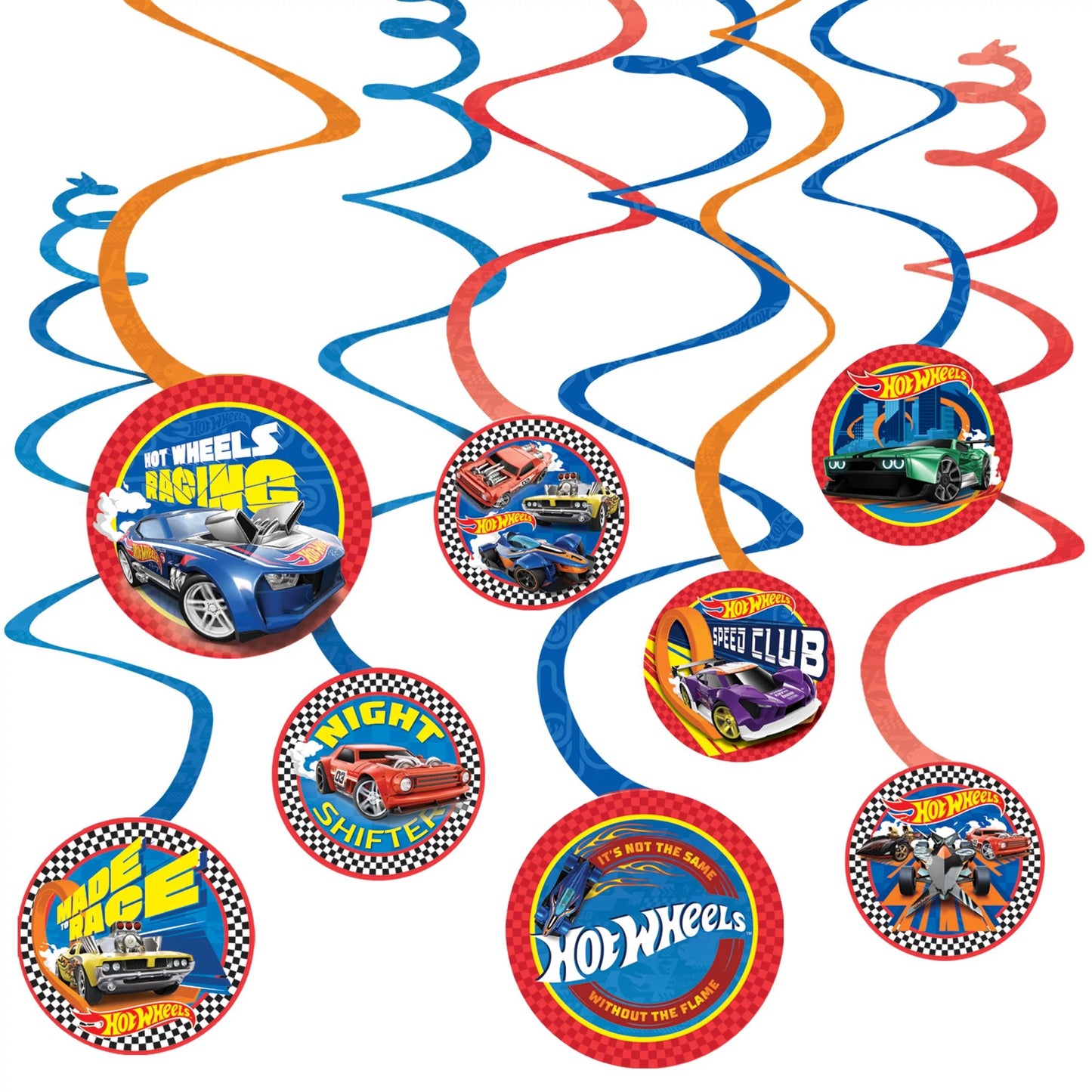 Hot Wheels Wild Racer - Spiral Decorations