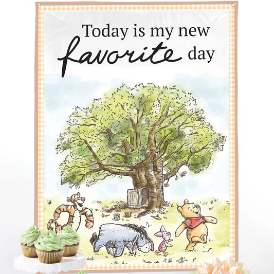 Winnie the Pooh - Fabric Backdrop