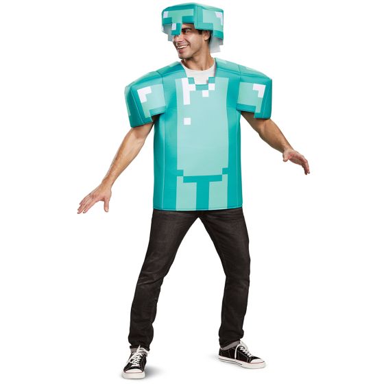 Adult Costume - Minecraft Armor Classic