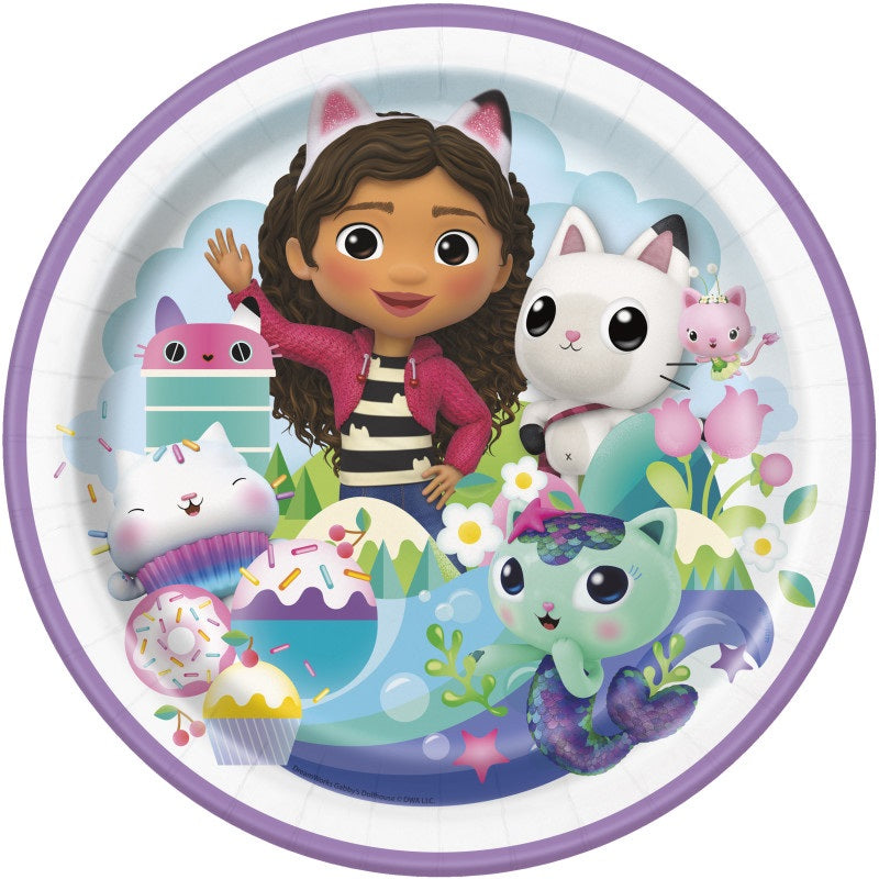 Gabby's Dollhouse - Lunch Plates 8ct
