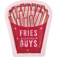 Galentine - Fries Before Guys Plates 8ct