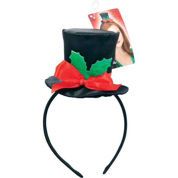 Holiday Headband - Holly Hat
