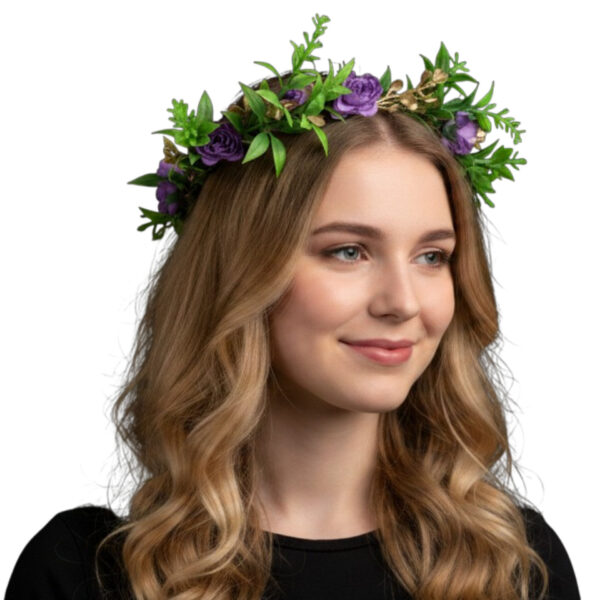 Renaissance Flower Garland Crown
