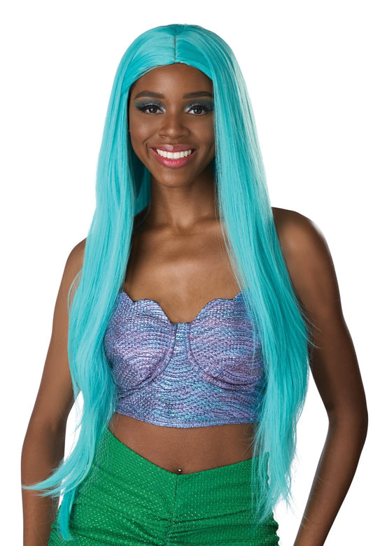 Extra Long Cosplay Wig 40" - Teal
