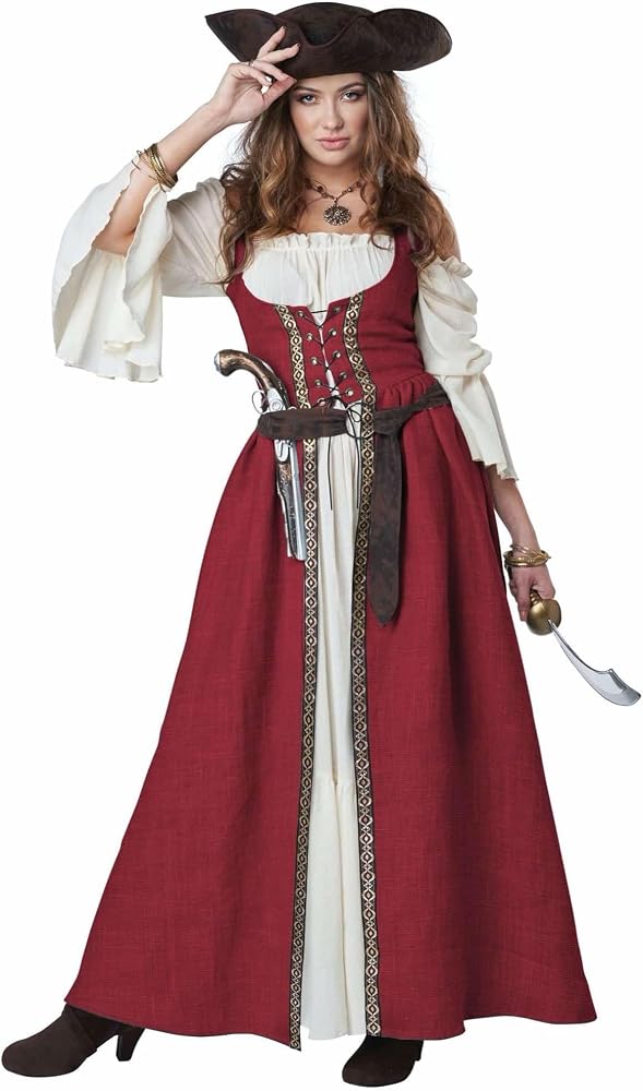 Medieval Overdress - Burgundy