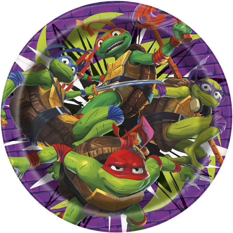 TMNT - Lunch Plates 8ct