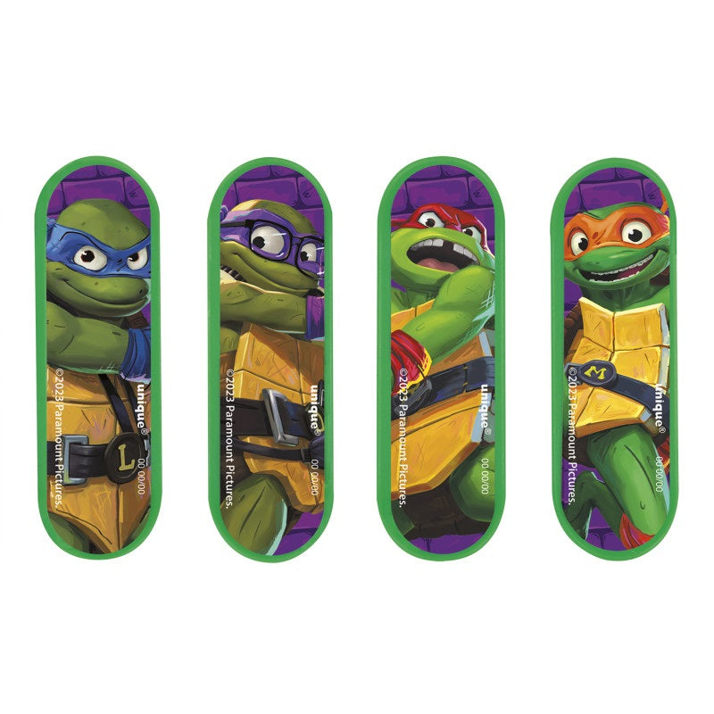 TMNT -  Mini Skateboard Favor 4ct