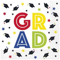Grad Lunch Napkins 16ct