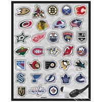 NHL - Sticker Sheet 4ct