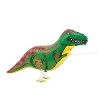 12" walking pet Mylar- T-rex