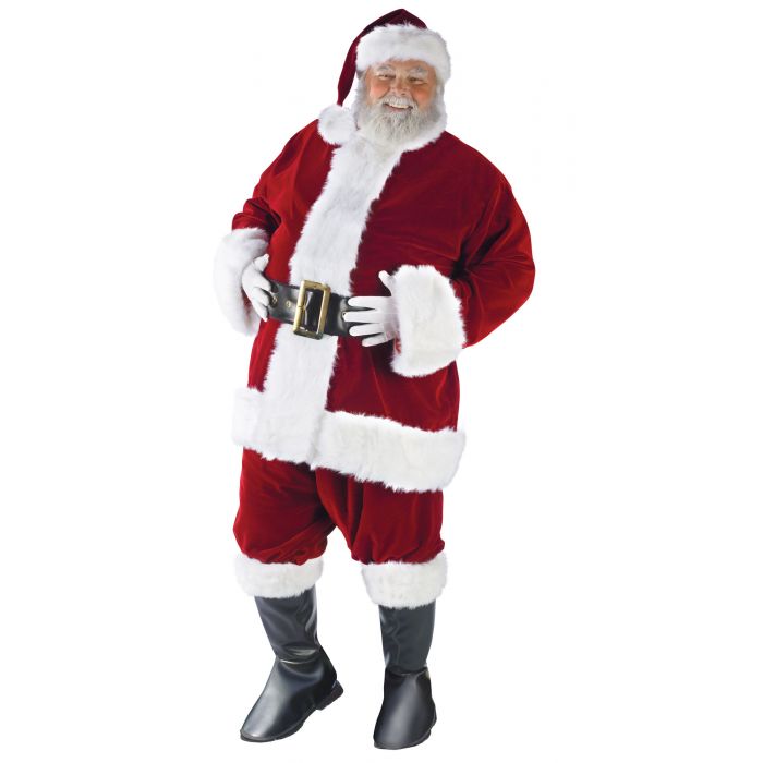 Ultra Velvet Santa Suit - Adult