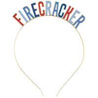 Enamel "Firecracker" Party Headband
