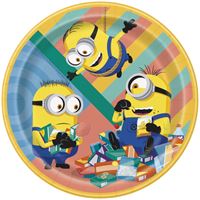 Minions - Lunch Plates 8ct