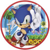 Sonic - Lunch Plates 8ct