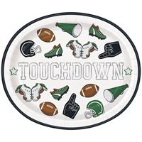 Game Face - Oval Shaped Plates 8ct