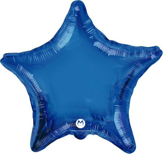 Blue Star Mylar - 17"