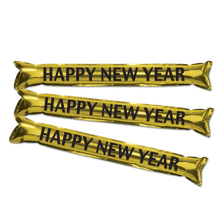 Metallic "Make Some Noise" Party Sticks