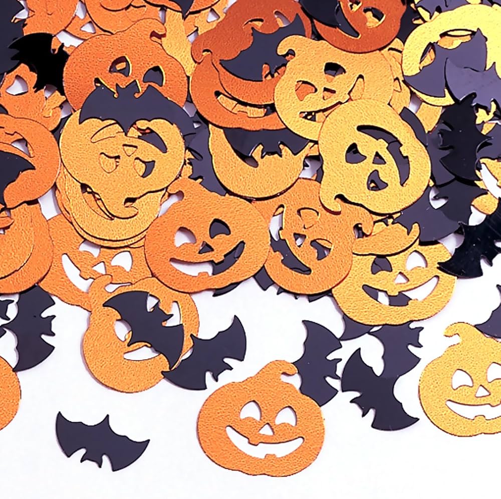 Confetti - Bats & Pumpkins