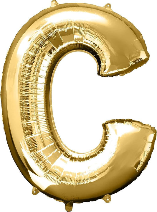 34"  Gold Letter - C