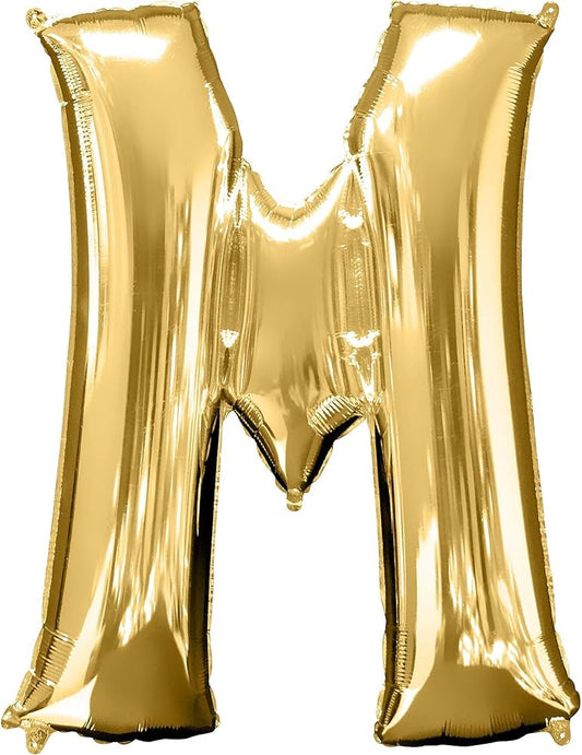 34"  Gold Letter - M