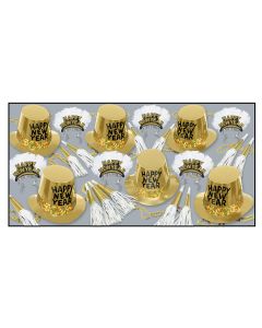 New Year Party Kit - Gold Rush Assortment for 25