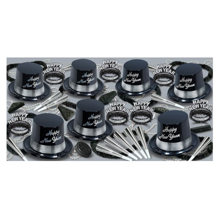 New Year Party Kit - Silver Legacy Assortment for 25
