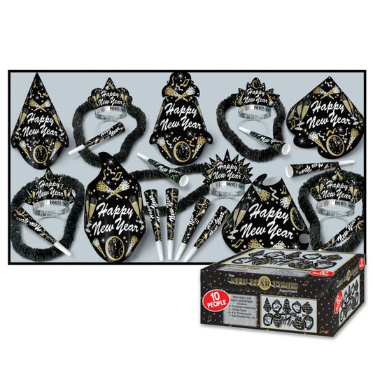 New Year Party Kit - New Year Tymes Assortment for 10