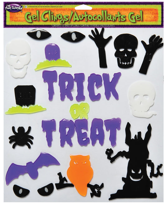 Halloween Window Gel Clings