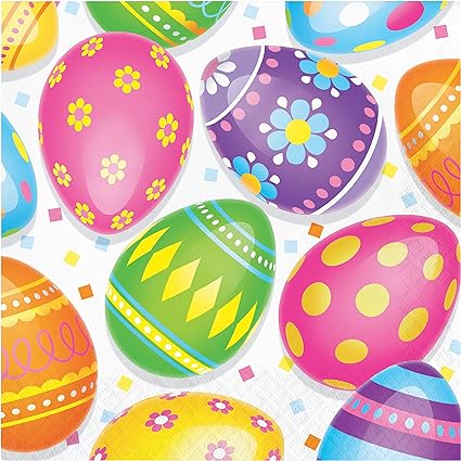 Lunch Napkins - Eggciting Easter 16 ct.