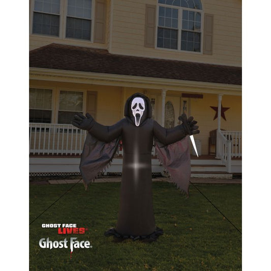 Ghost Face Lawn Inflatable