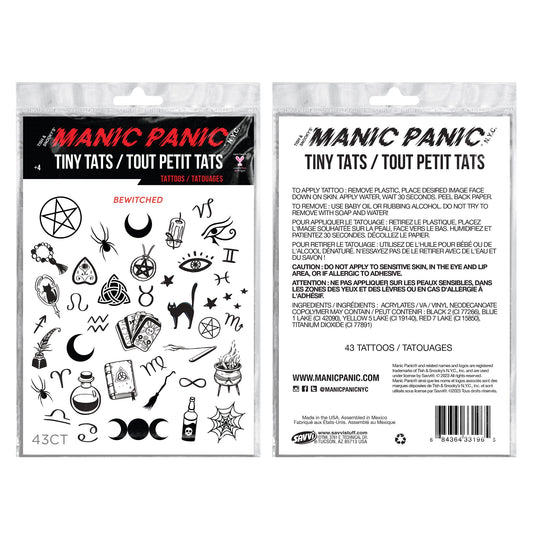 Manic Panic Bewitched Temporary Tattoos