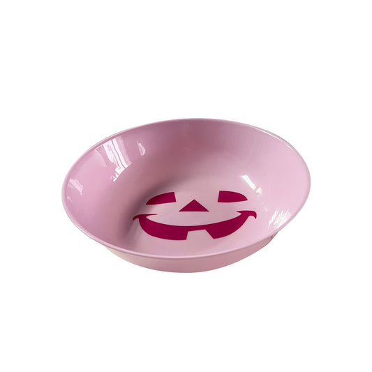 Pink Halloween Treat Bowl