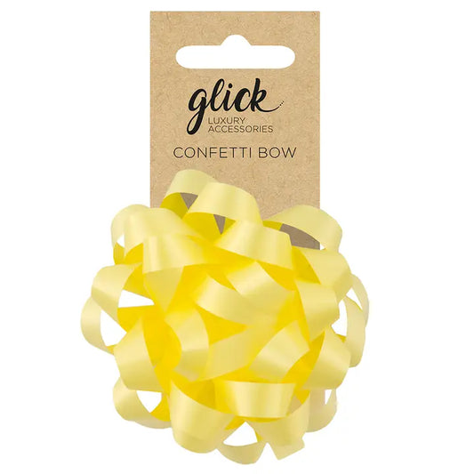 Bow Confetti - Lemon